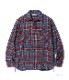 Lot No. SC29158 / FICTION ROMANCE TWILL CHECK WORK SHIRTS