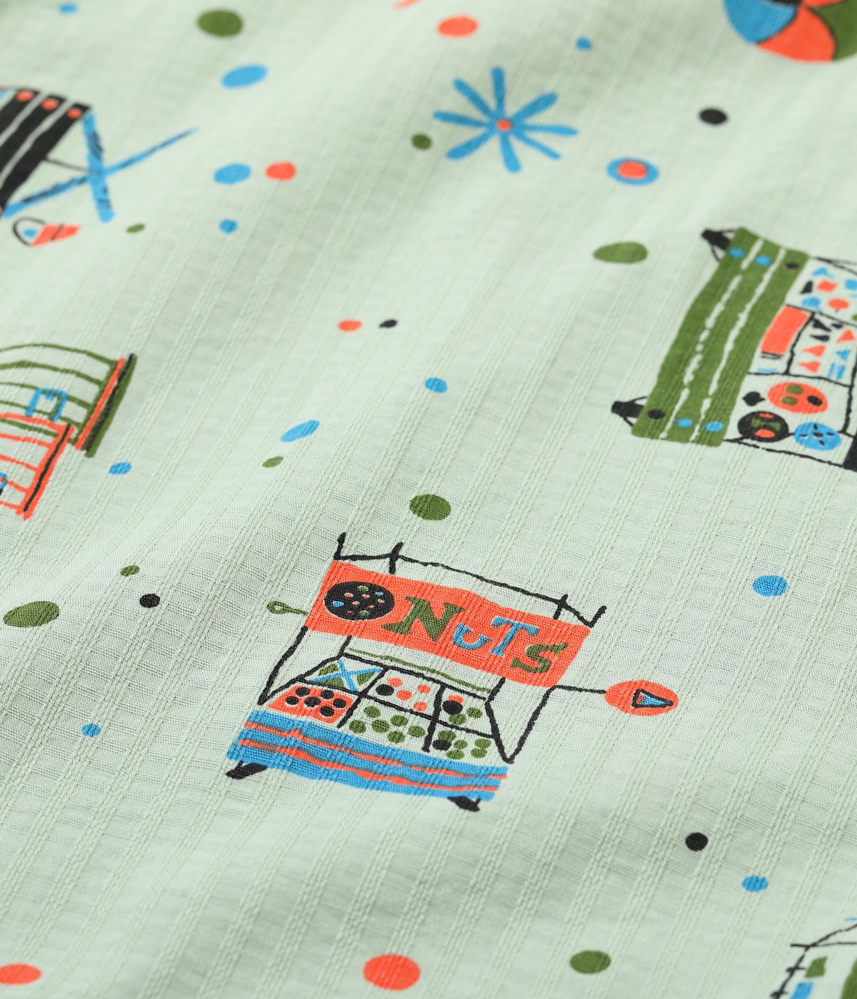 Lot No. SH39497 / DOBBY COTTON OPEN SHIRT STREET STALL