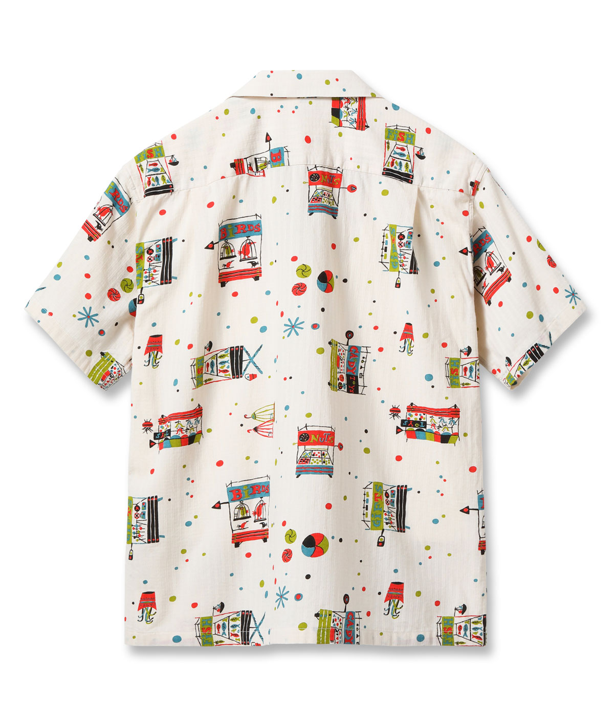 Lot No. SH39497 / DOBBY COTTON OPEN SHIRT STREET STALL