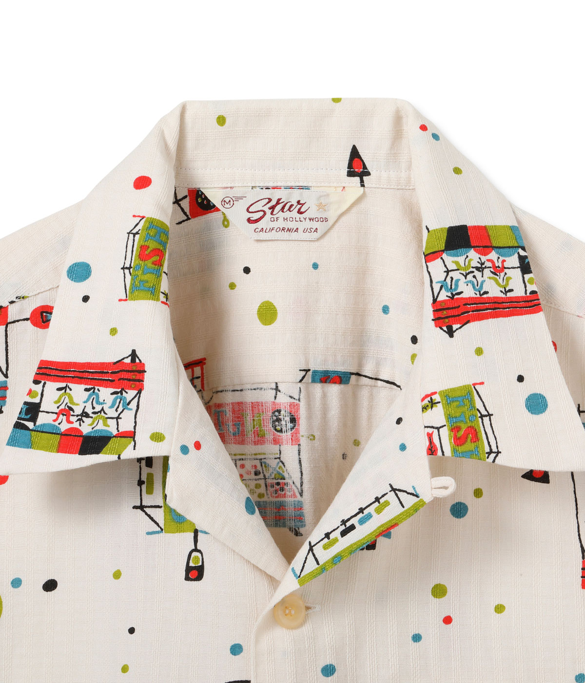 Lot No. SH39497 / DOBBY COTTON OPEN SHIRT STREET STALL