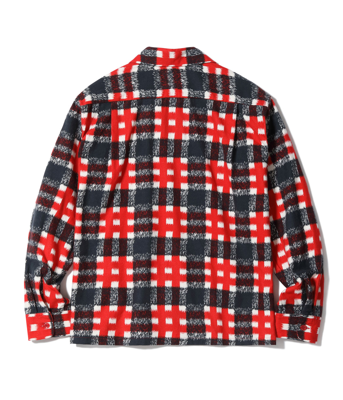 Lot No. SE29573 / Mid 1950s Style Flannel Sports Shirt ��PLAID��