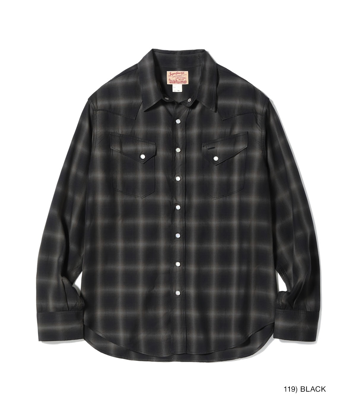 2026年2月20日入荷 / Lot No. SC29688 / OMBRE CHECK WESTERN SHIRT
