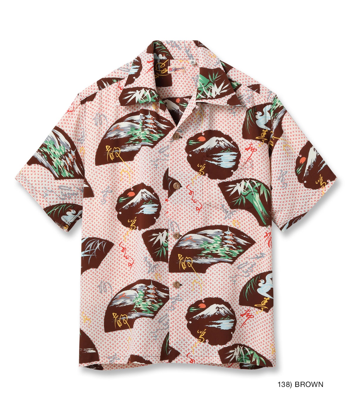 Lot No. SS39418 / RAYON HAWAIIAN SHIRT JAPANESE TRADITION