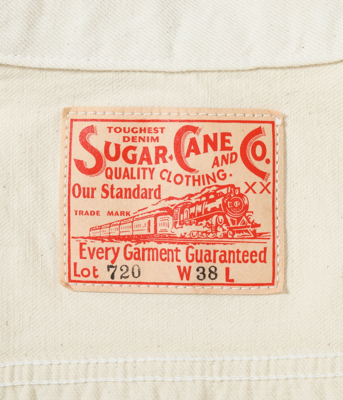 2026ǯ3��5�������� / Lot No. SC15720  / 13oz. WHITE DENIM JACKET 1953 MODEL