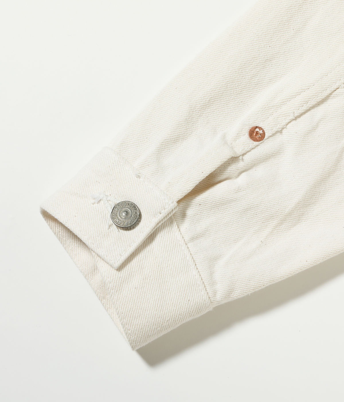 2026ǯ3��5�������� / Lot No. SC15720  / 13oz. WHITE DENIM JACKET 1953 MODEL