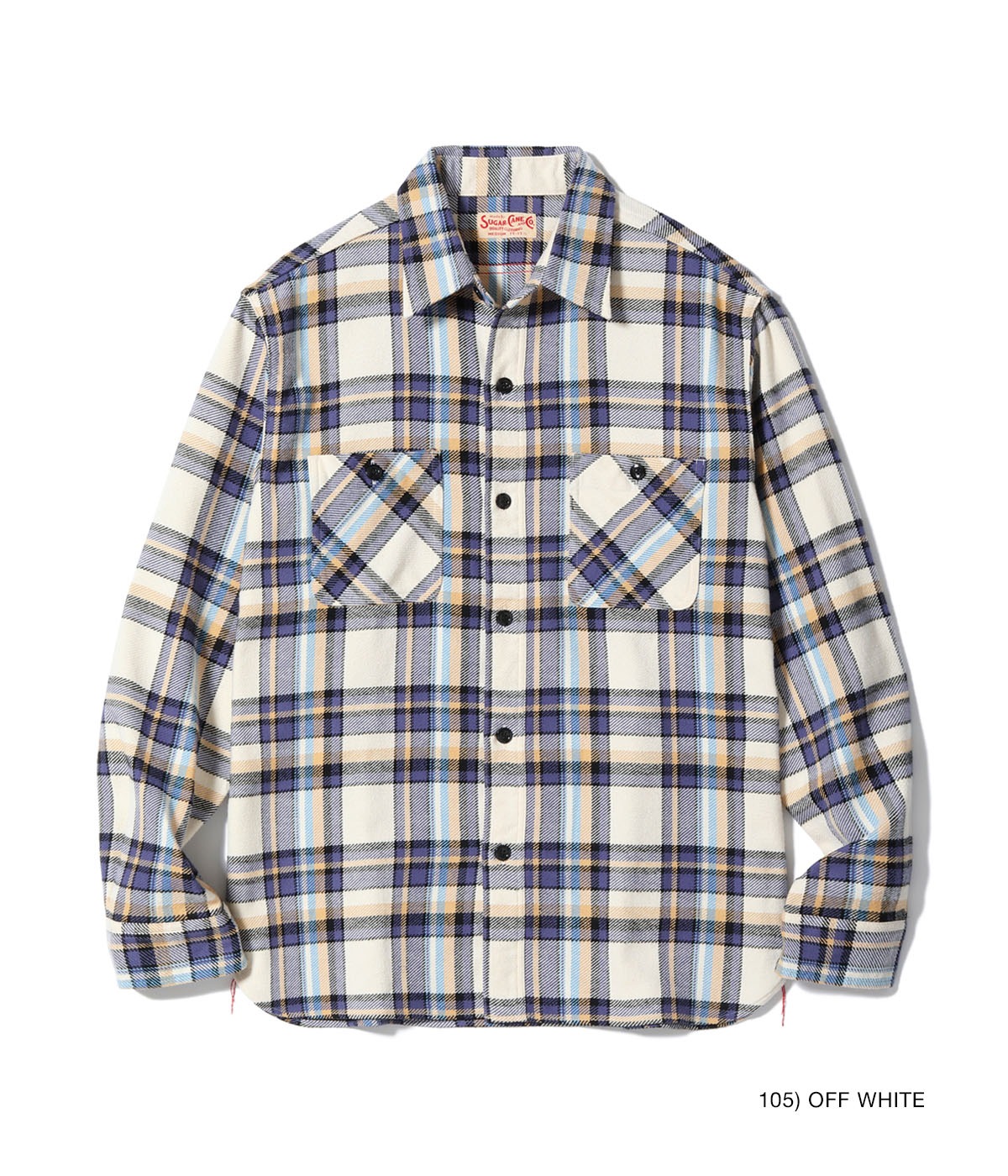 Lot No. SC29565 / TWILL CHECK WORK SHIRT
