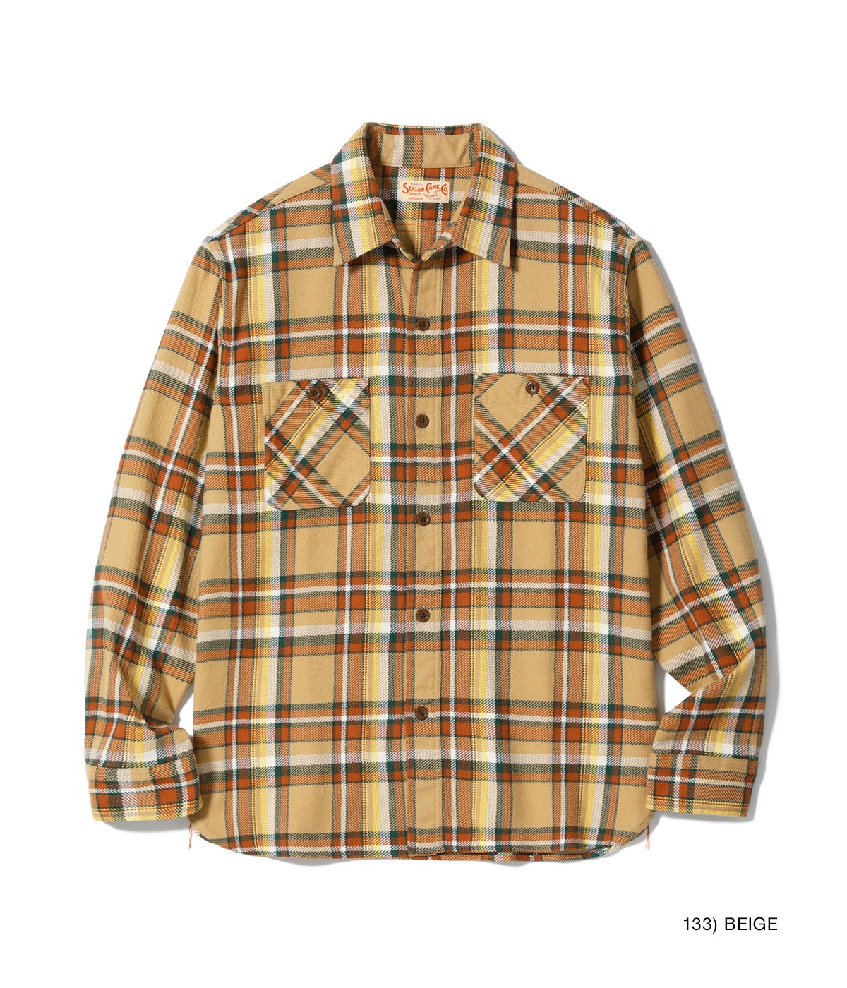 Lot No. SC29565 / TWILL CHECK WORK SHIRT