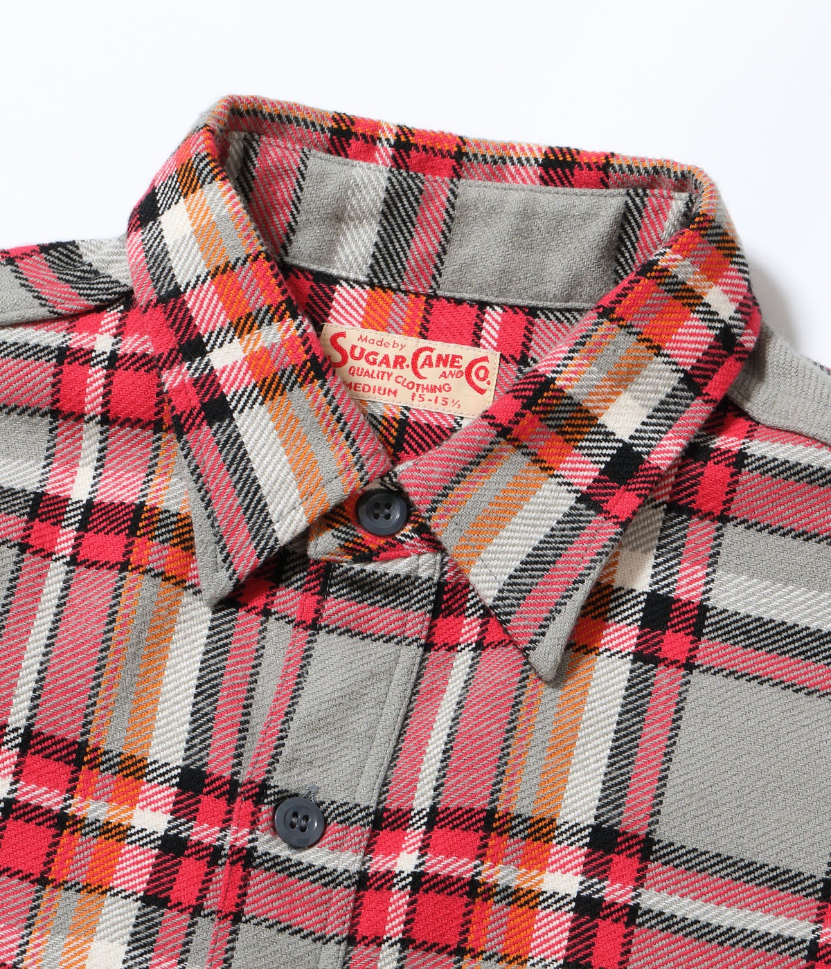 Lot No. SC29565 / TWILL CHECK WORK SHIRT