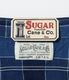 Lot No. SC39733 / FICTION ROMANCE 5oz. INDIGO CHECK WORK SHIRT