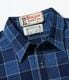 Lot No. SC39733 / FICTION ROMANCE 5oz. INDIGO CHECK WORK SHIRT