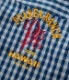 Lot No. US28520 / UNION SUPPLY 10oz. PALAKA CHECK WESTERN SHIRT with EMBROIDERED