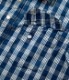 Lot No. US28520 / UNION SUPPLY 10oz. PALAKA CHECK WESTERN SHIRT with EMBROIDERED