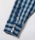 Lot No. US28520 / UNION SUPPLY 10oz. PALAKA CHECK WESTERN SHIRT with EMBROIDERED
