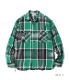 Lot No. SC29157 / FICTION ROMANCE TWILL CHECK WORK SHIRTS