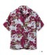 Lot No. SS39222 / RAYON HAWAIIAN SHIRT ��WHITE EGRET��