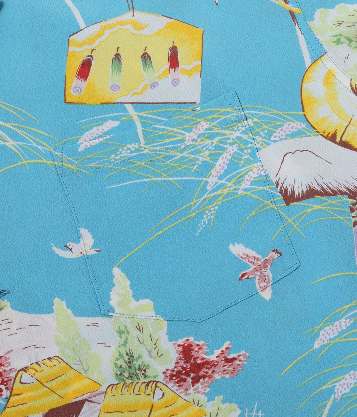 Lot No. SS39623 / RAYON HAWAIIAN SHIRT ��SCARECROW��