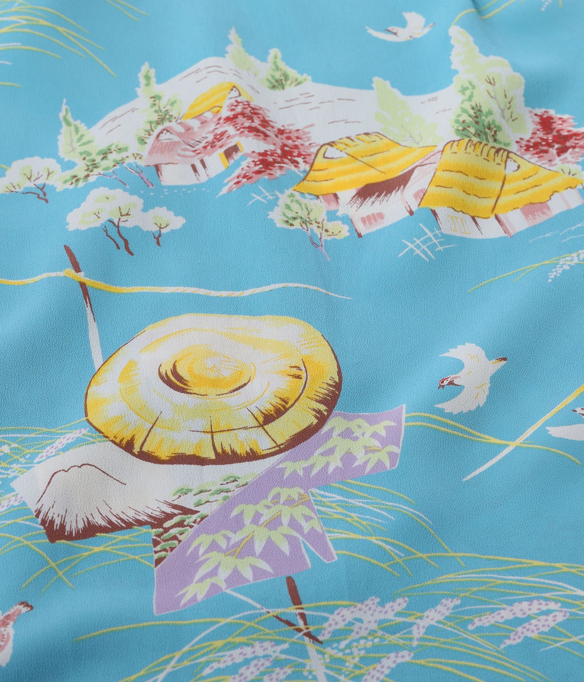 Lot No. SS39623 / RAYON HAWAIIAN SHIRT ��SCARECROW��