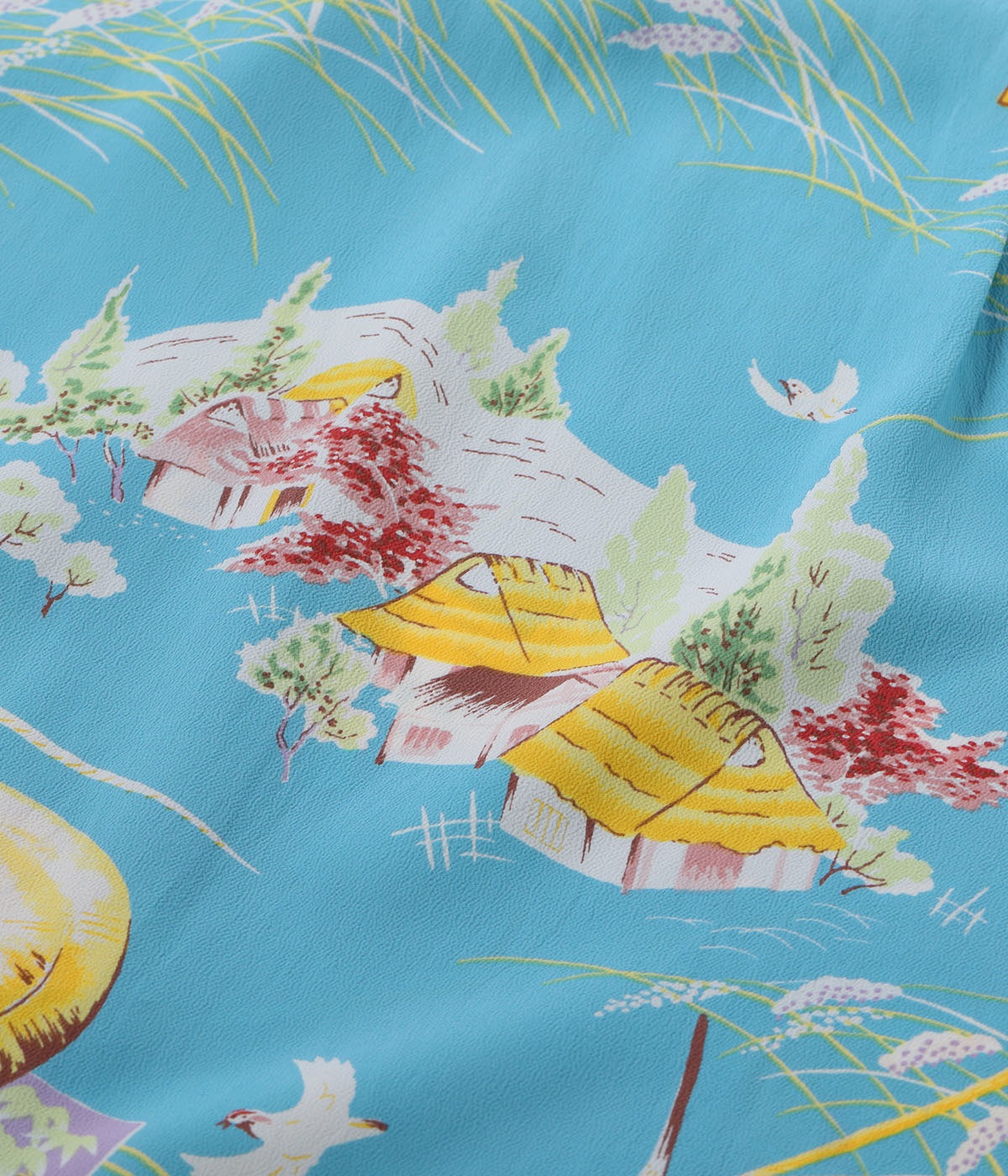 Lot No. SS39623 / RAYON HAWAIIAN SHIRT ��SCARECROW��
