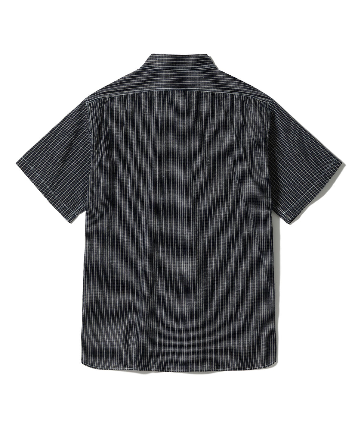 Lot No. SC39734 / FICTION ROMANCE 5.25oz. INDIGO CHECK WORK SHIRT