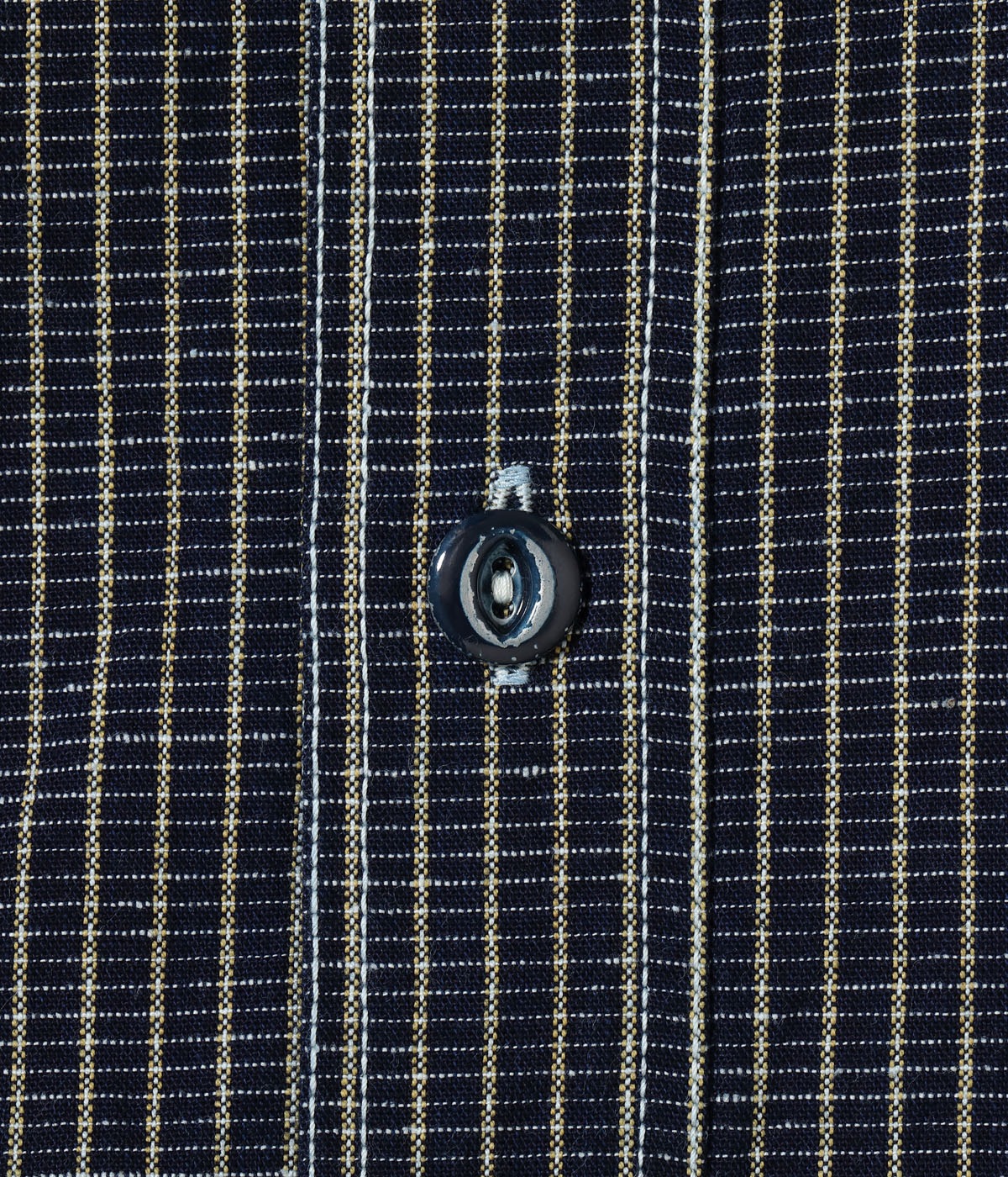 Lot No. SC39734 / FICTION ROMANCE 5.25oz. INDIGO CHECK WORK SHIRT