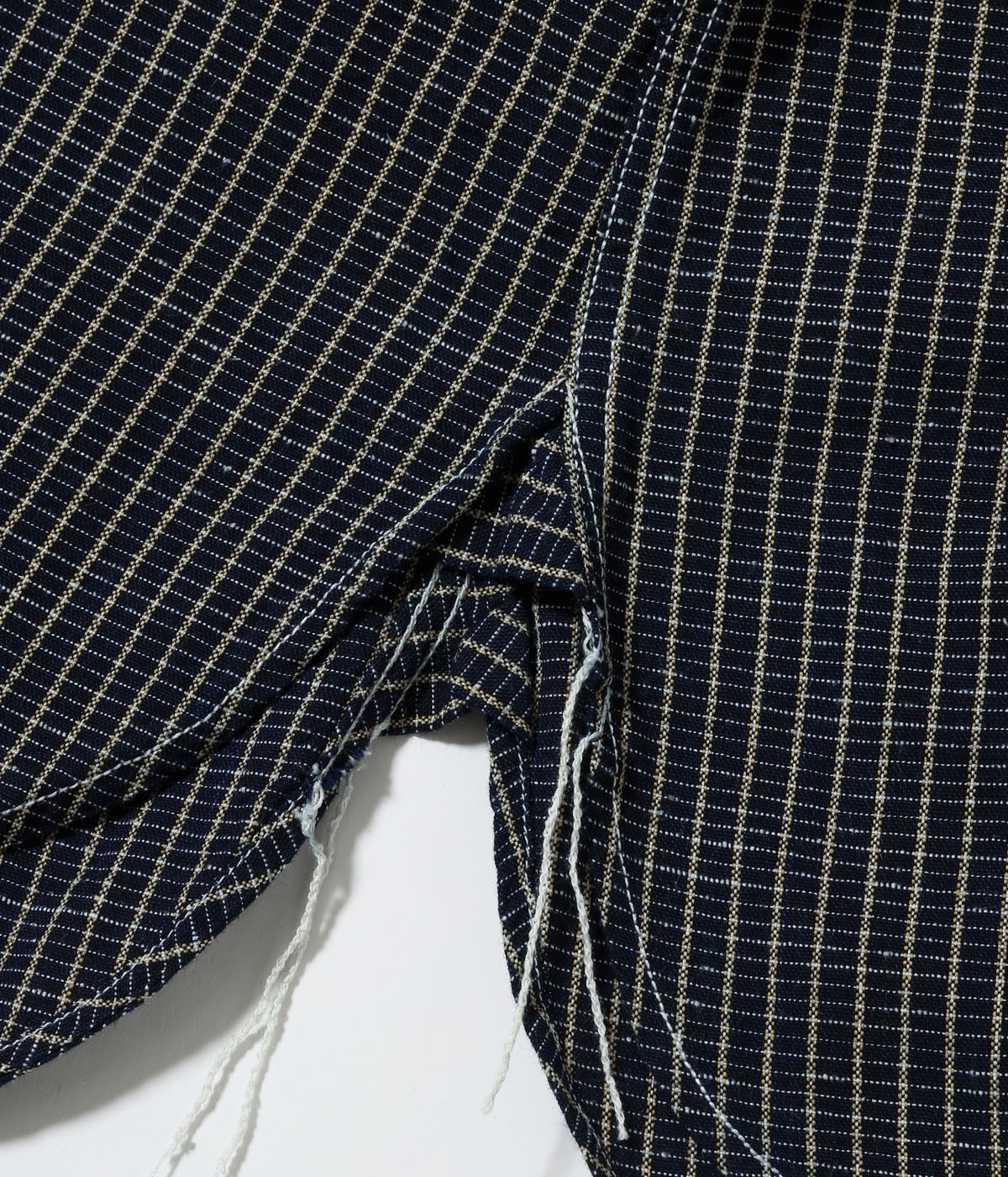 Lot No. SC39734 / FICTION ROMANCE 5.25oz. INDIGO CHECK WORK SHIRT