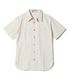 Lot No. SC37275 / FICTION ROMANCE 8.5oz. WHITE WABASH STRIPE WORK SHIRT (SHORT SLEEVE)