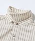 Lot No. SC37275 / FICTION ROMANCE 8.5oz. WHITE WABASH STRIPE WORK SHIRT (SHORT SLEEVE)