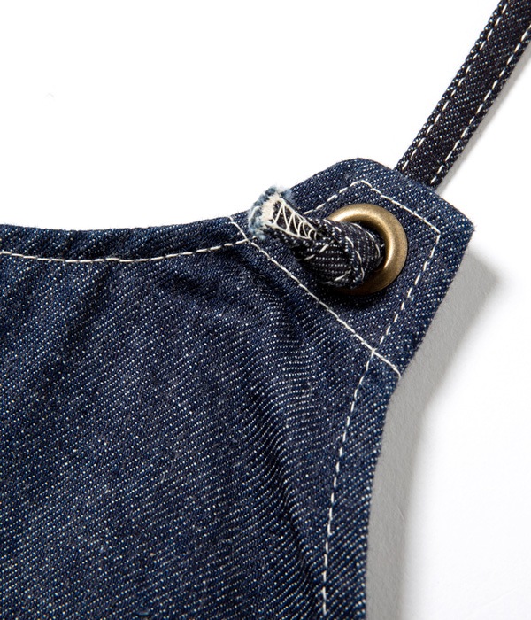 Lot No. FL02656 / FREE LAND 12oz. BLUE DENIM WORK APRON