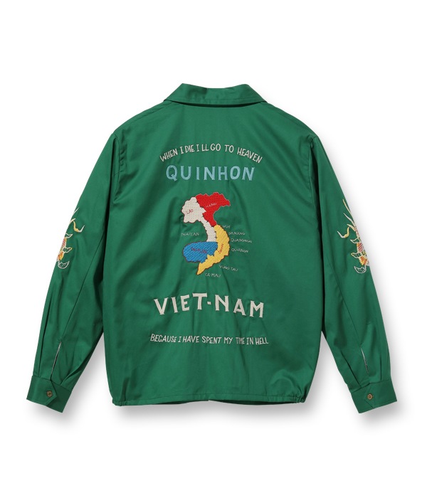 Lot No. TT15178 / Late 1960s Style Cotton Vietnam Jacket VIETNAM MAP