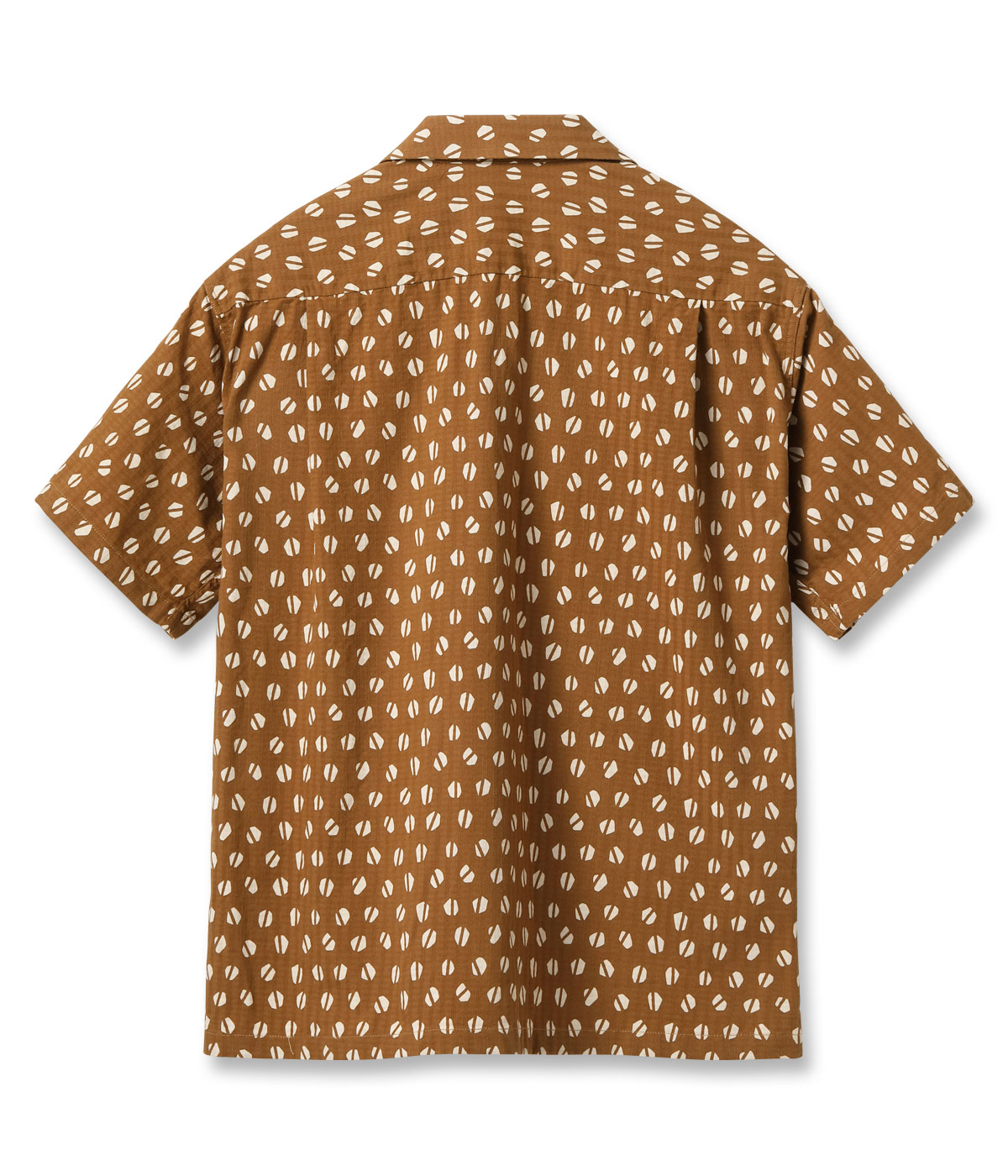 Lot No. SH39498 / DOBBY COTTON OPEN SHIRT BLUE MOUNTAIN