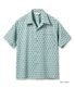 Lot No. SH39498 / DOBBY COTTON OPEN SHIRT BLUE MOUNTAIN