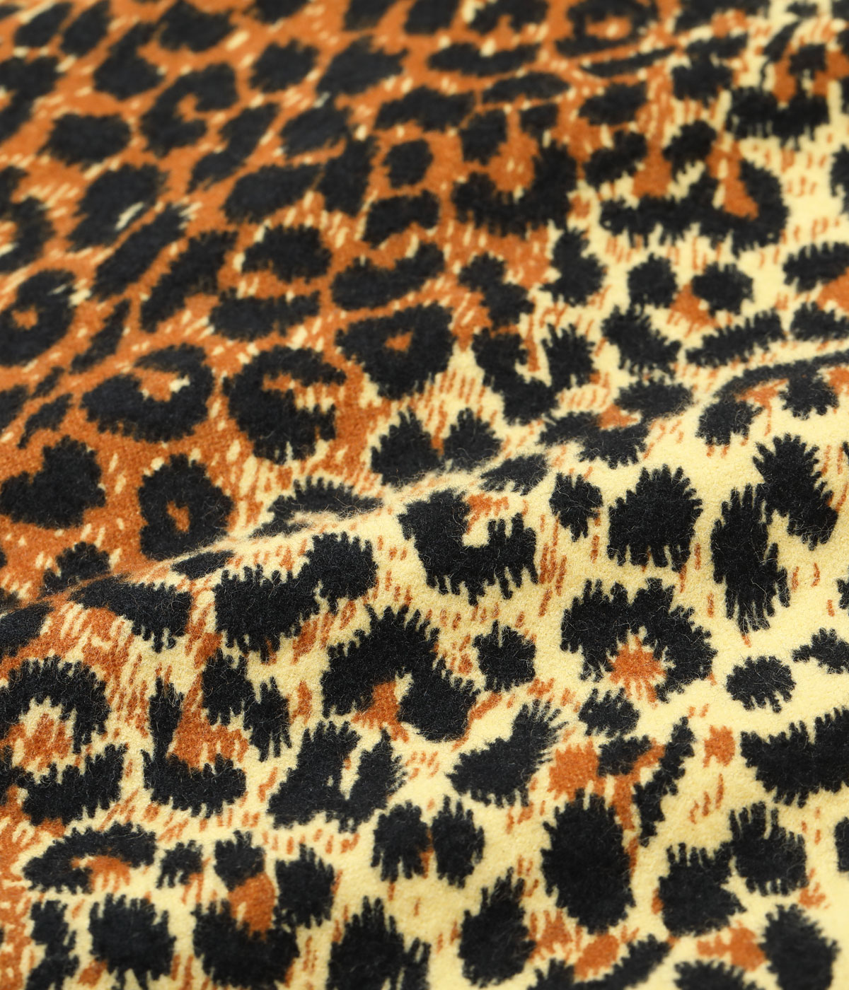 Lot No. SE29575 / Mid 1950s Style Flannel Sports Shirt ��LEOPARD��