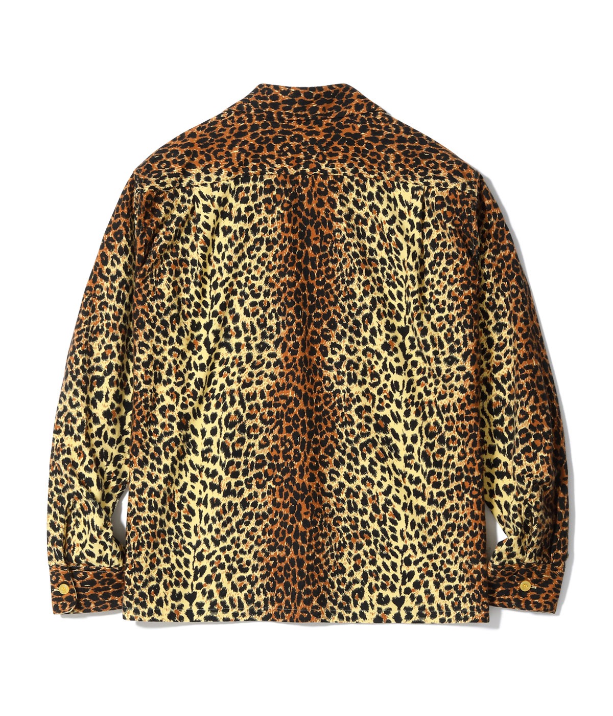Lot No. SE29575 / Mid 1950s Style Flannel Sports Shirt ��LEOPARD��