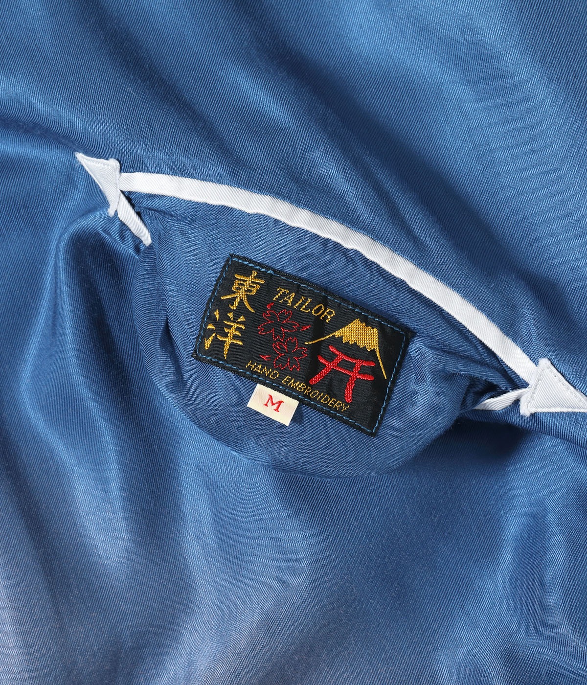 Lot No. TT15907-125 / Early 1950s Style Acetate Souvenir Jacket ��EAGLE & DRAGON�� �� ��JAPAN MAP�� (AGING MODEL)