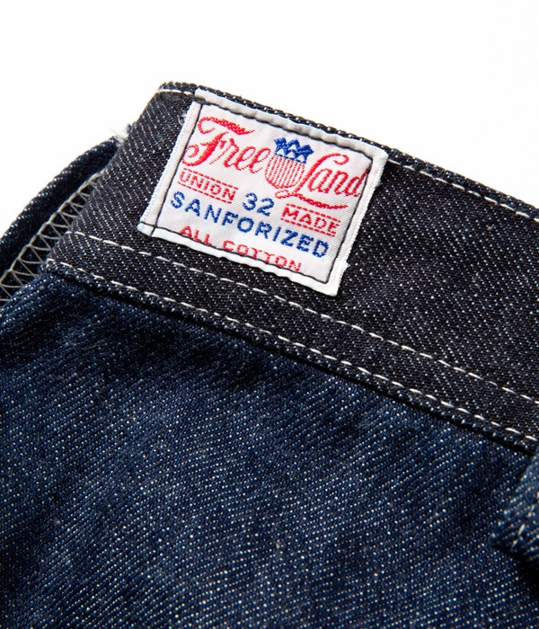Lot No. FL41964 / FREE LAND 12oz. BLUE DENIM WORK PANTS