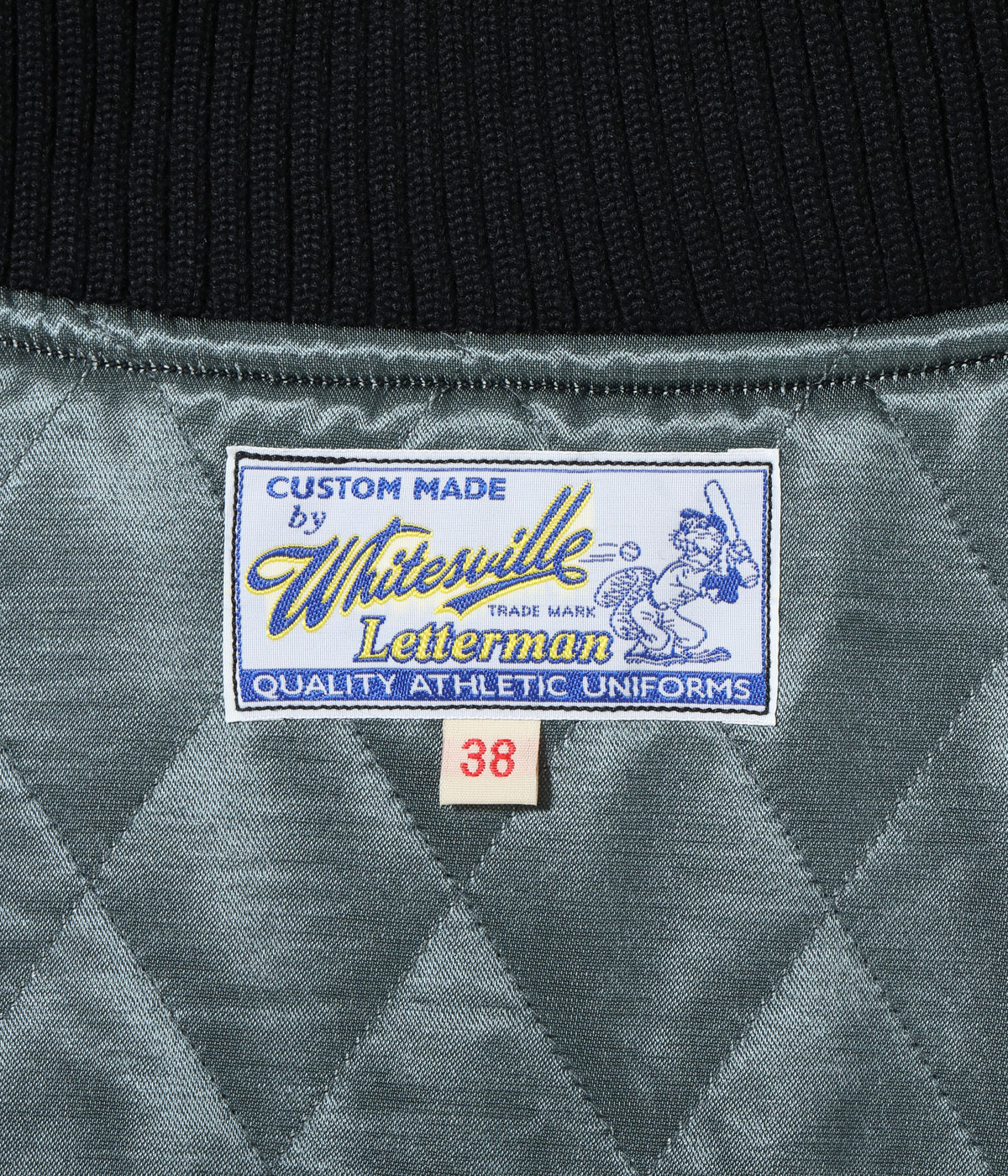 Lot No. WV15605-119 / 30oz. WOOL MELTON AWARD JACKET MAVERICKS (BLACK)