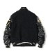Lot No. WV15605-119 / 30oz. WOOL MELTON AWARD JACKET MAVERICKS (BLACK)
