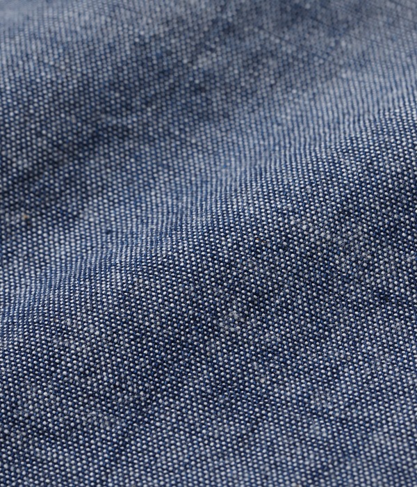 Lot No. SC37941 / BLUE CHAMBRAY WORK SHIRT (SHORT SLEEVE)