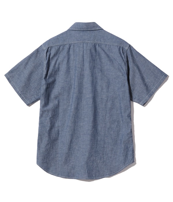 Lot No. SC37941 / BLUE CHAMBRAY WORK SHIRT (SHORT SLEEVE)