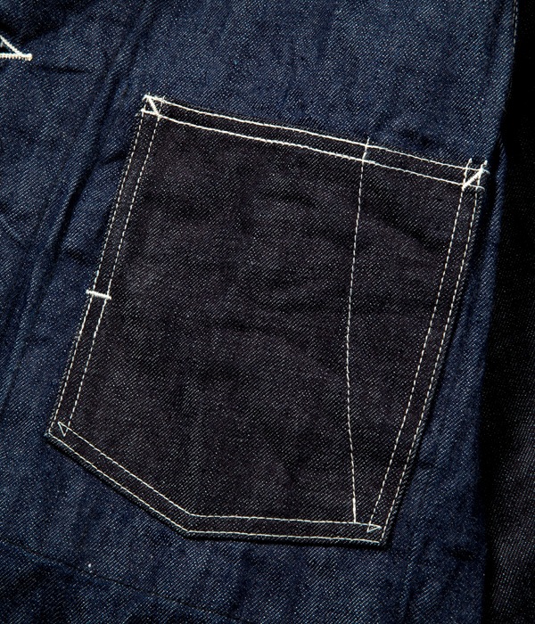 Lot No. FL14797 / FREE LAND 12oz. BLUE DENIM WORK COAT