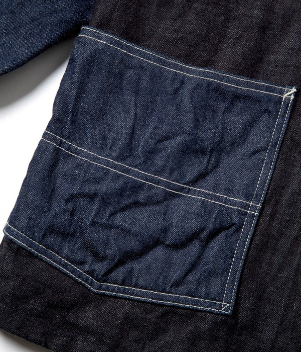 Lot No. FL14797 / FREE LAND 12oz. BLUE DENIM WORK COAT