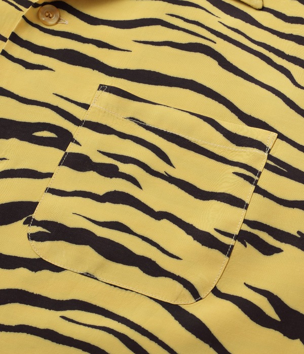 Lot No. SH38626 / HIGH DENSITY RAYON OPEN SHIRT ��TIGER��