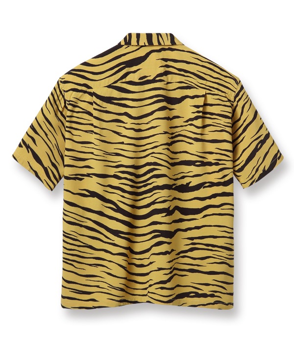 Lot No. SH38626 / HIGH DENSITY RAYON OPEN SHIRT ��TIGER��