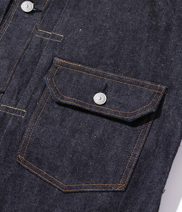 Lot No. SC11937US / SUGAR CANE ��Made in USA�� 13oz. BLUE DENIM BLOUSE 1937 MODEL