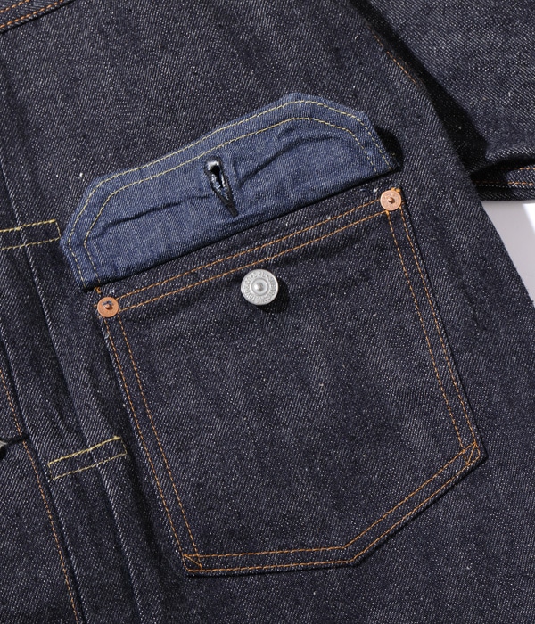 Lot No. SC11937US / SUGAR CANE ��Made in USA�� 13oz. BLUE DENIM BLOUSE 1937 MODEL