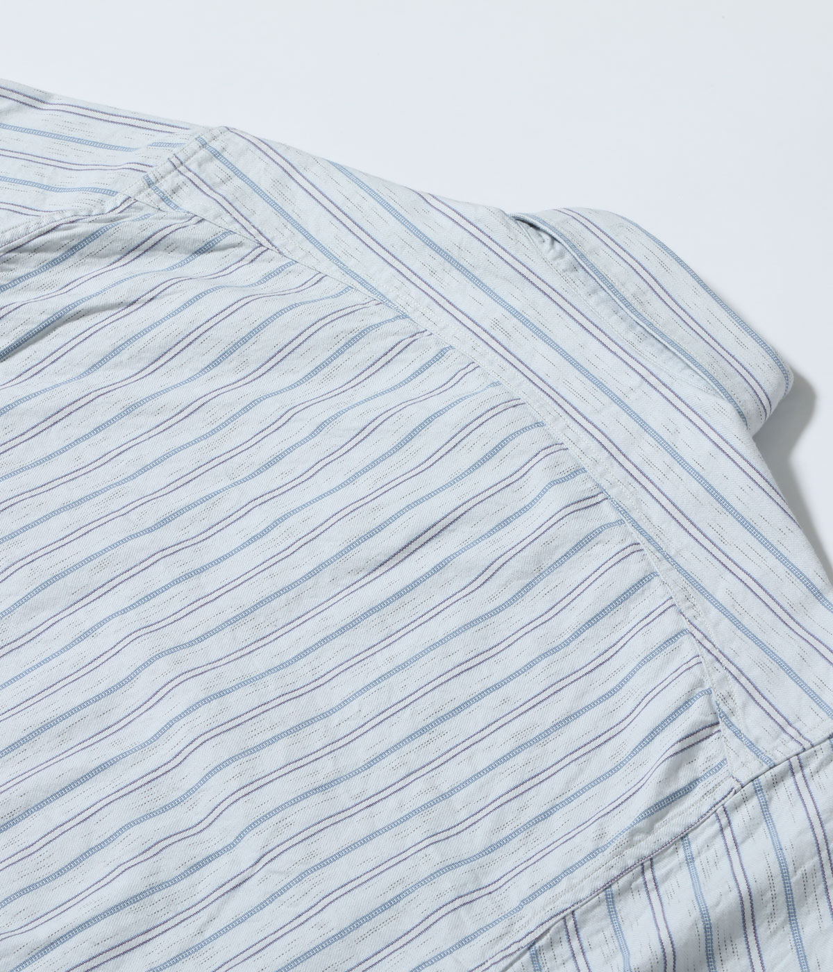 Lot No. SC29671 / FICTION ROMANCE 6oz. INDIGO STRIPE WORK SHIRT