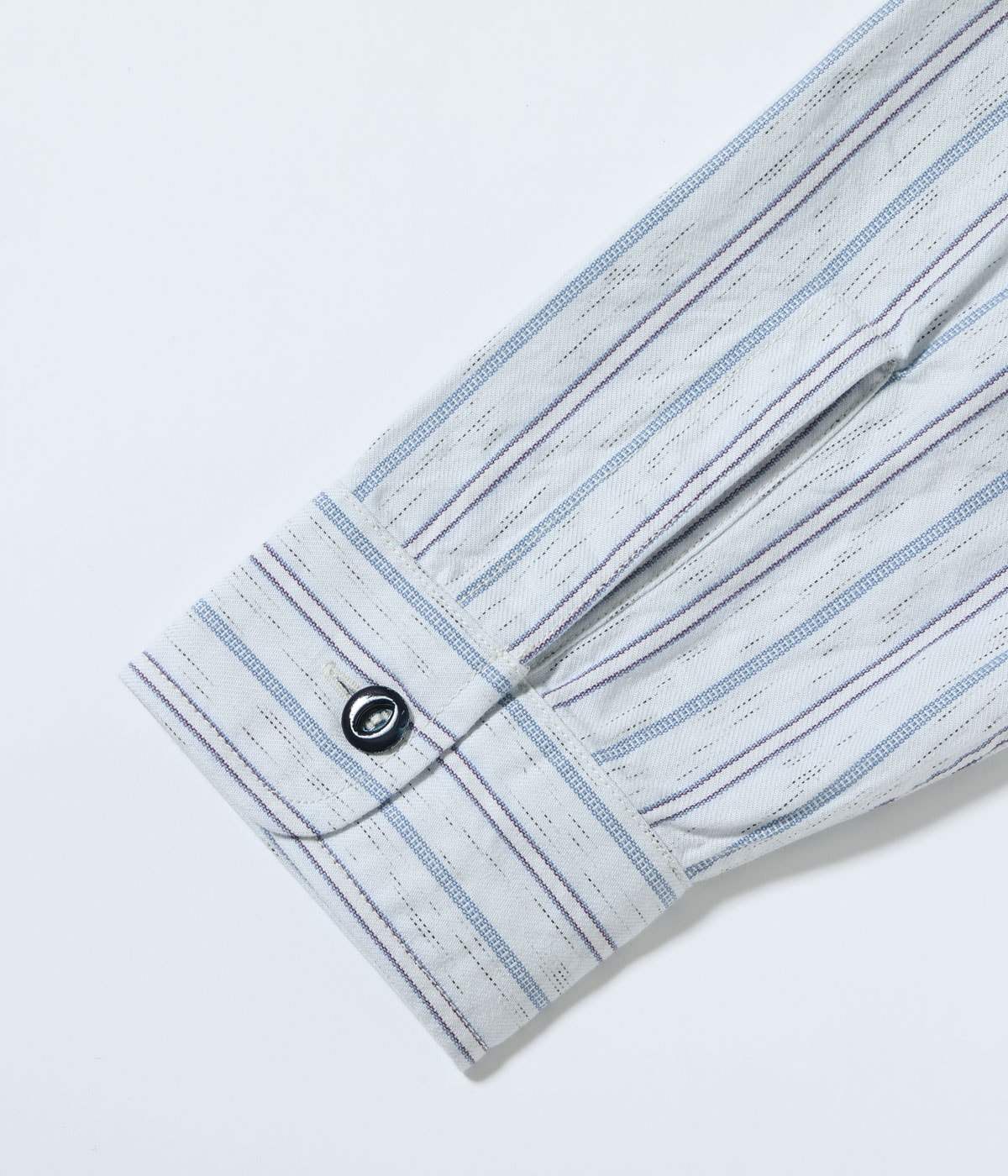 Lot No. SC29671 / FICTION ROMANCE 6oz. INDIGO STRIPE WORK SHIRT