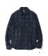 Lot No. SC29107 / RAYON TWILL CHECK WORK SHIRT