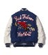 Lot No. WV15386-126 / 30oz. WOOL MELTON AWARD JACKET ��RED FALCONS�� (ROYAL)