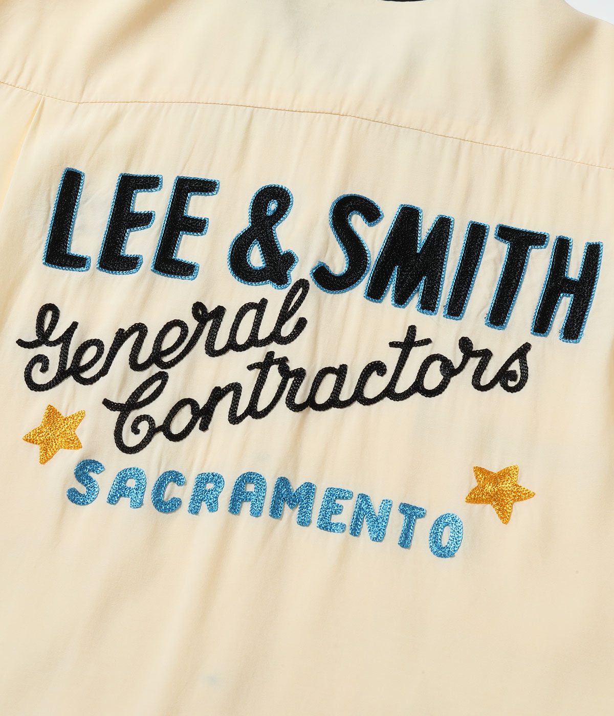 Lot No. SE39663 / RAYON BOWLING SHIRT ��LEE & SMITH��